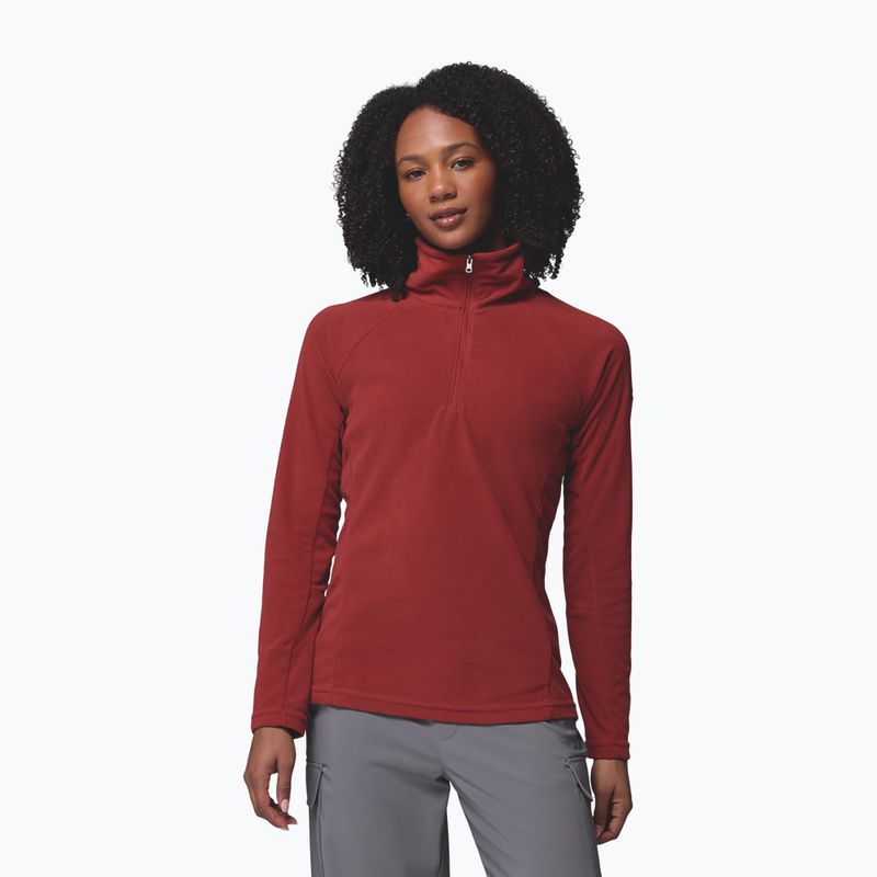 Dámská fleecová mikina Columbia Glacial IV 1/2 Zip Red Oxide