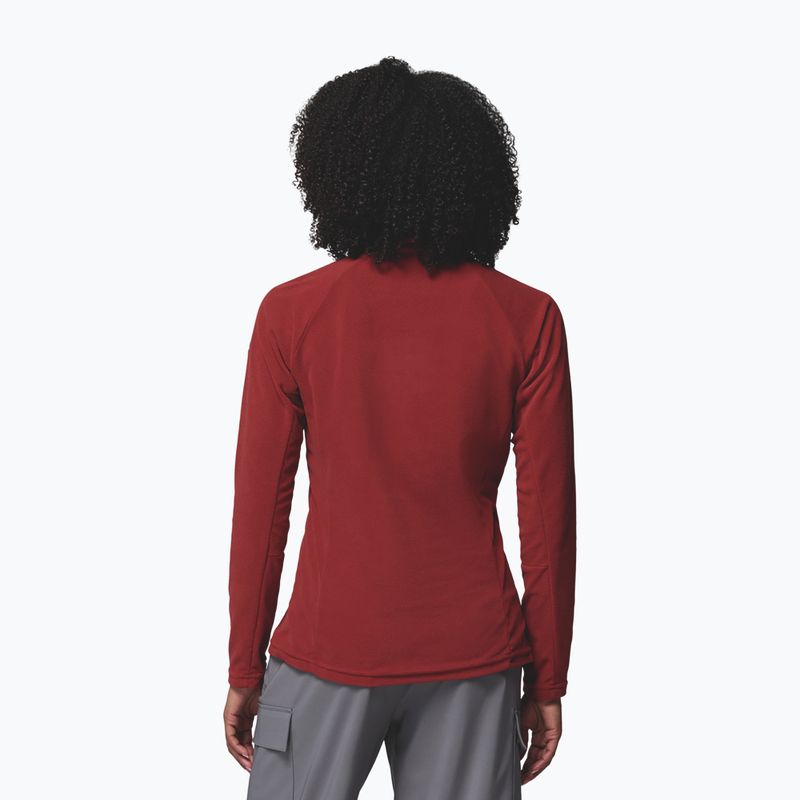 Dámská fleecová mikina Columbia Glacial IV 1/2 Zip Red Oxide 3