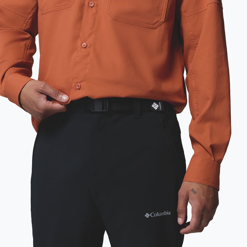 Pánské turistické kalhoty Columbia Essential Hike™ Brushed Back black 5