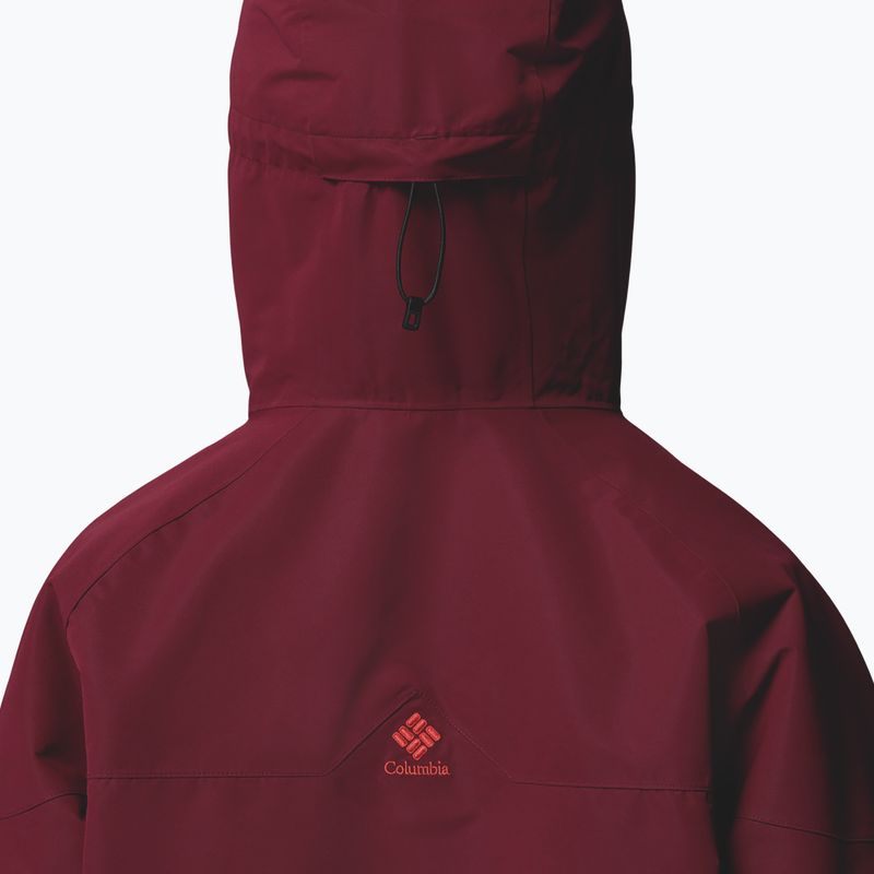 Pánská snowboardová bunda Columbia Coreshot Shell Anorak red oxide/rich wine 7