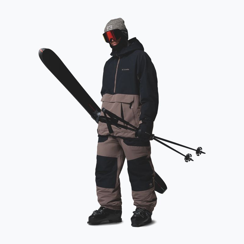 Pánská snowboardová bunda Columbia Coreshot Shell Anorak iron/black 2