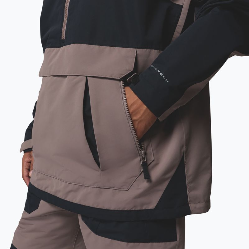 Pánská snowboardová bunda Columbia Coreshot Shell Anorak iron/black 8