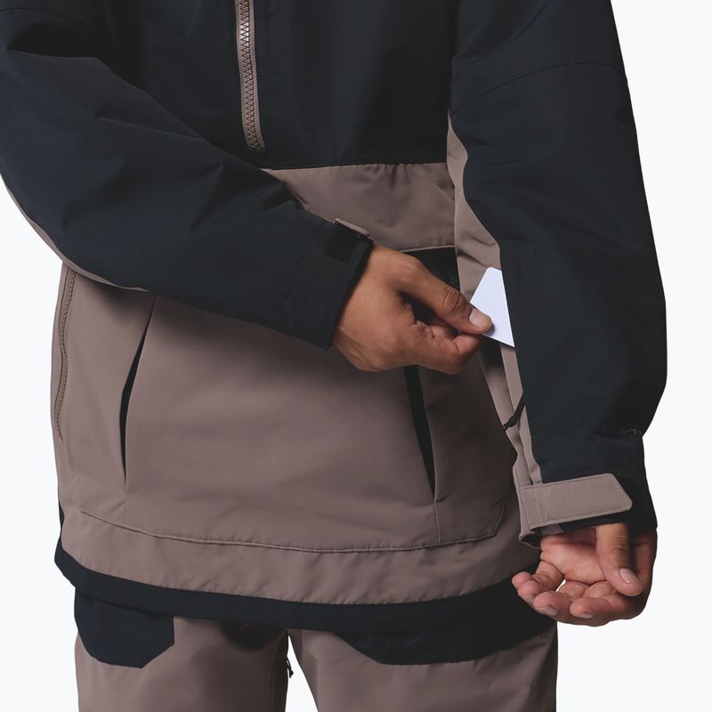 Pánská snowboardová bunda Columbia Coreshot Shell Anorak iron/black 10