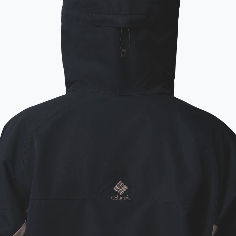 Pánská snowboardová bunda Columbia Coreshot Shell Anorak iron/black 12