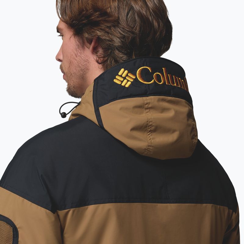 Pánská zateplená bunda Columbia Challenger II Ins Pullover delta/black 10