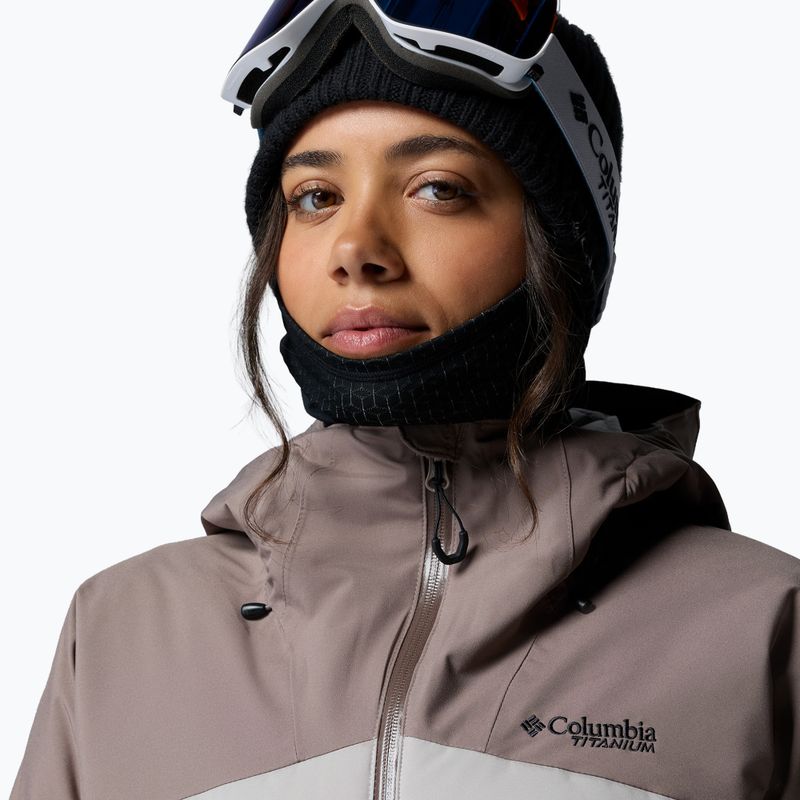 Dámská lyžařská bunda Columbia Glacier Ridge Down iron/flint grey 6