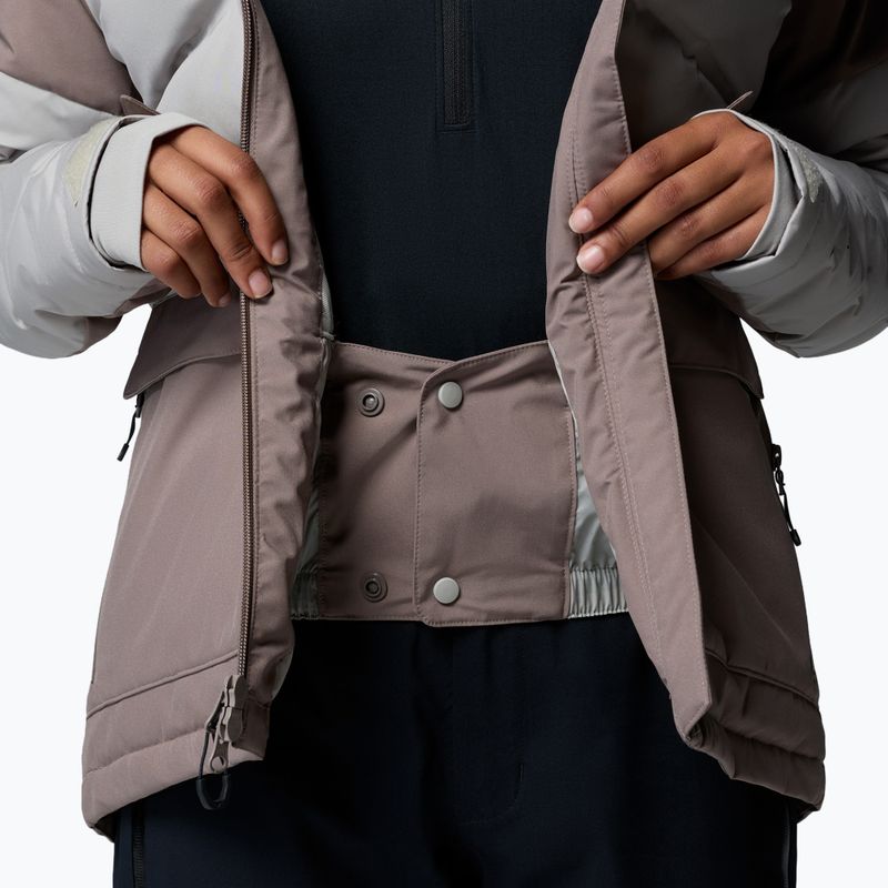 Dámská lyžařská bunda Columbia Glacier Ridge Down iron/flint grey 12