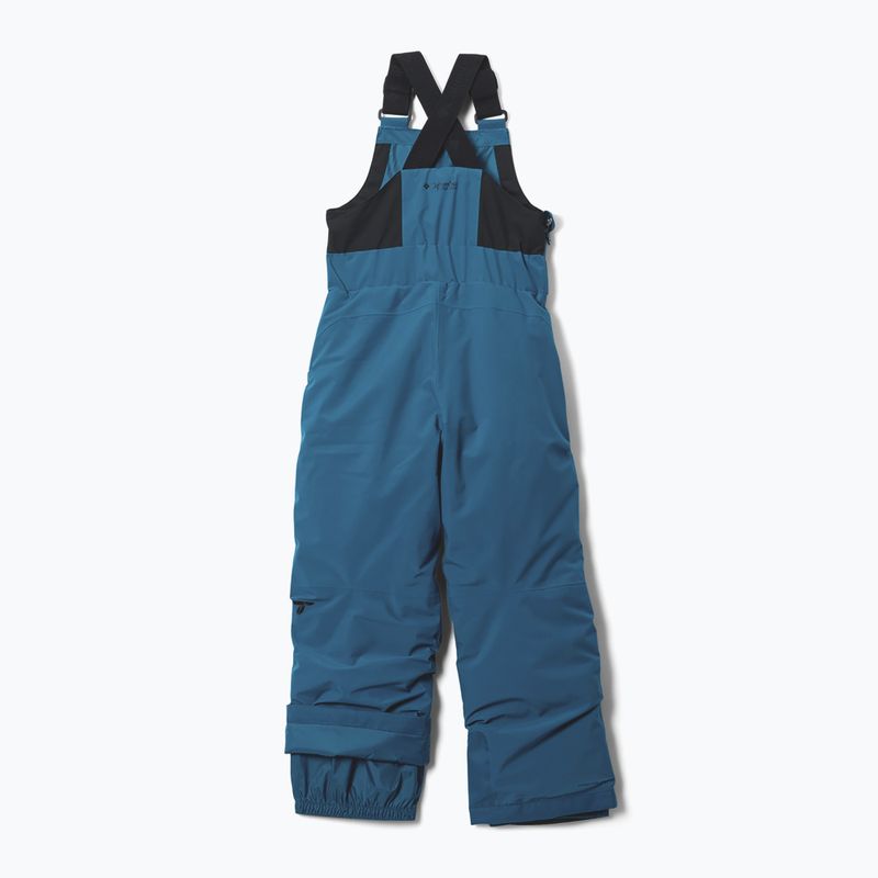 Dětské lyžařské kalhoty Columbia Holcomb Grove Bib phoenix blue/black 2