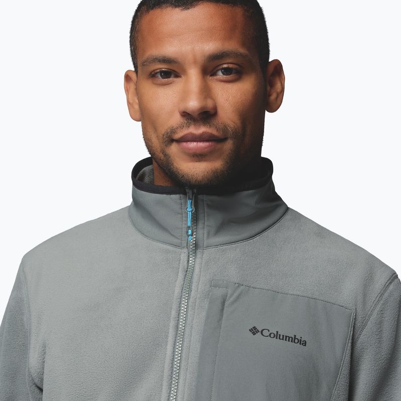 Pánská fleecová mikina Columbia Pacific Arch 200 1/2 Zip Fleece sedona sage 5