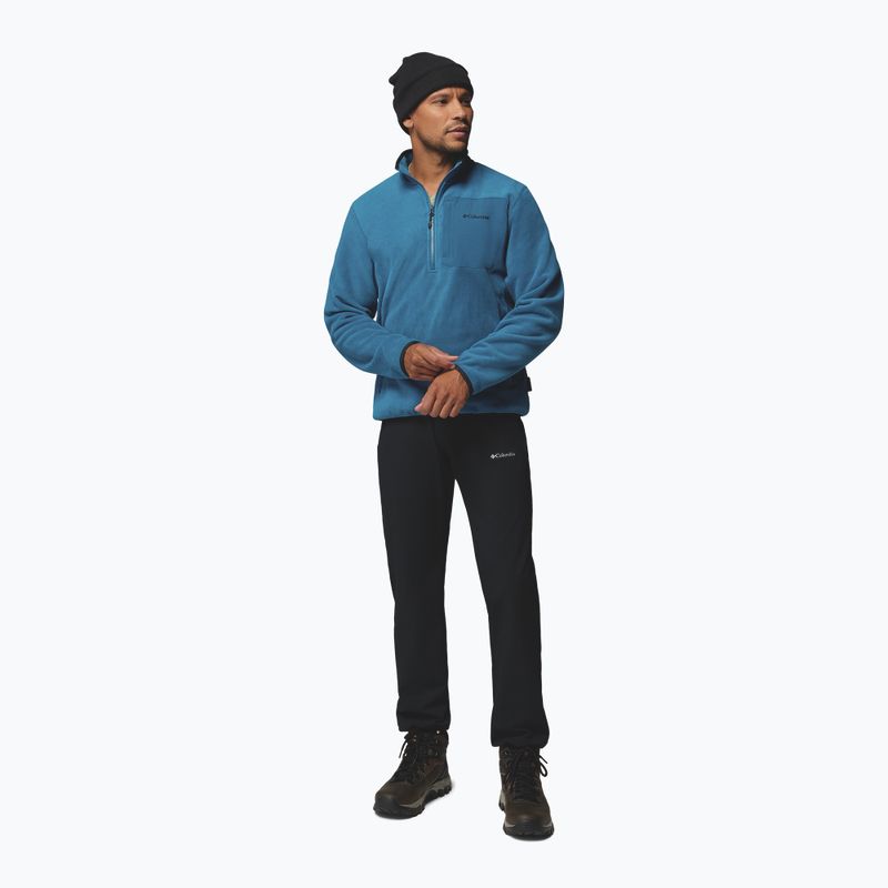 Pánská fleecová mikina Columbia Pacific Arch 200 1/2 Zip Fleece Phoenix Blue 2