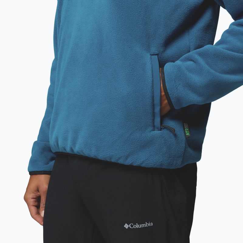Pánská fleecová mikina Columbia Pacific Arch 200 1/2 Zip Fleece Phoenix Blue 6