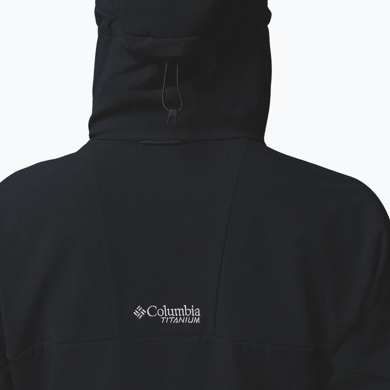 Dámská softshellová bunda Columbia Tennen Mountain Hooded Softshell black 7