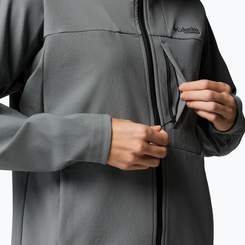 Dámská softshellová bunda Columbia Tennen Mountain Hooded Softshell sedona sage 10