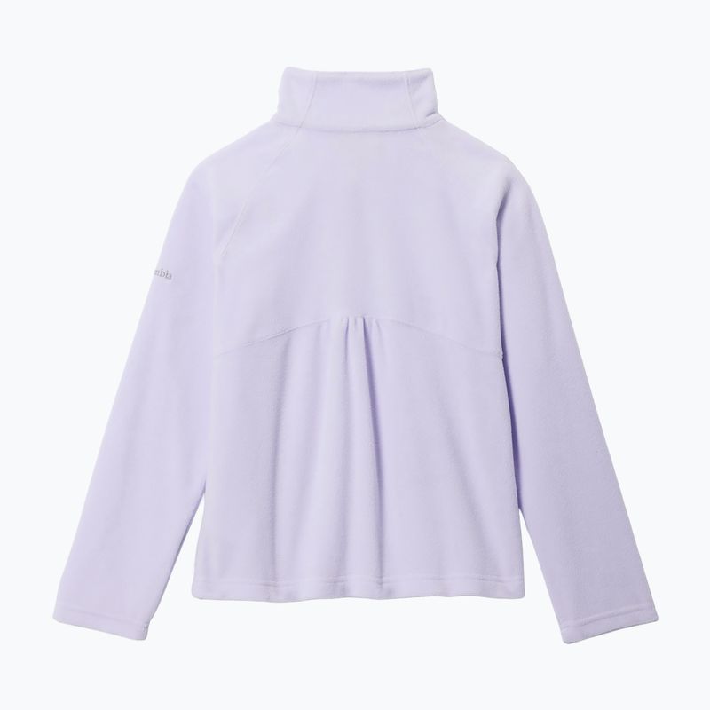 Dětská fleecová mikina Columbia Glacial Fleece Half Zip Purple Tint 2
