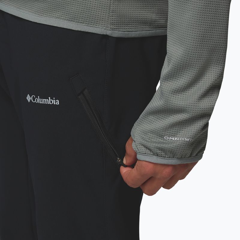 Pánské lezecké kalhoty Columbia Essential Hike Warm black 8
