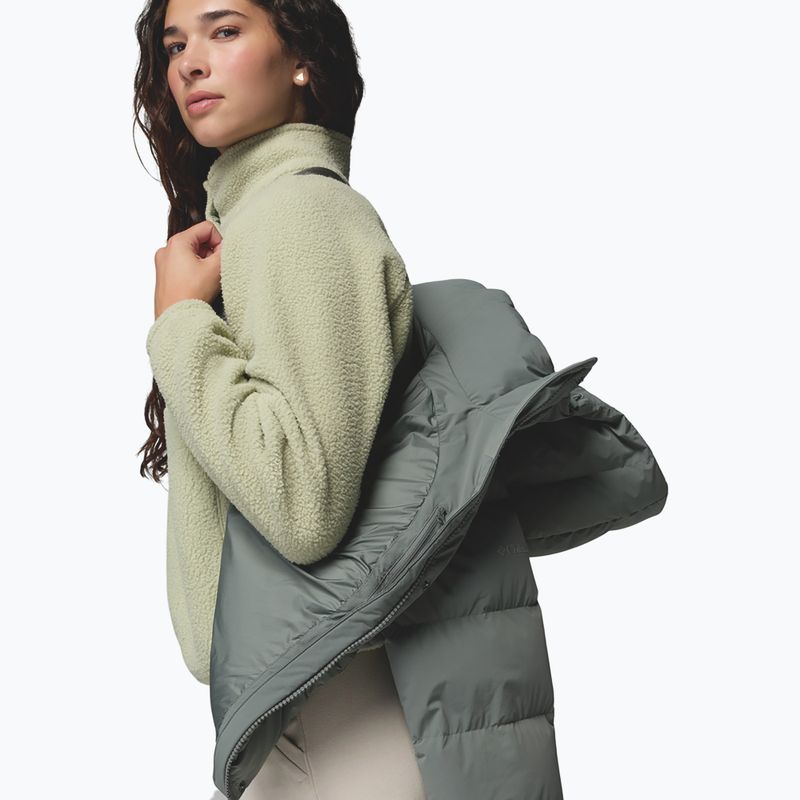 Dámská péřová bunda Columbia Amaze Puff Hooded Sedona Sage 6