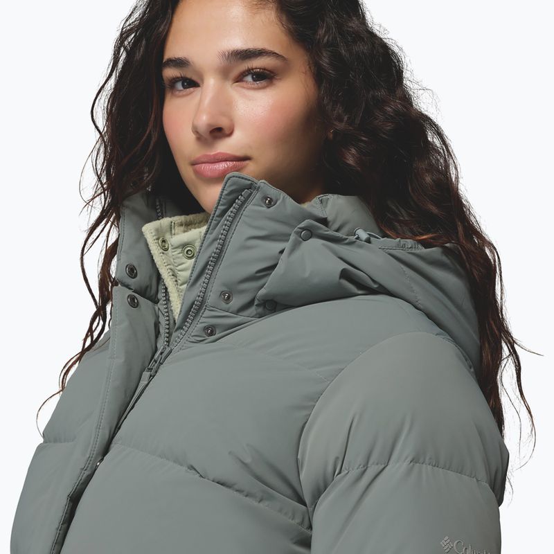 Dámská péřová bunda Columbia Amaze Puff Hooded Sedona Sage 7