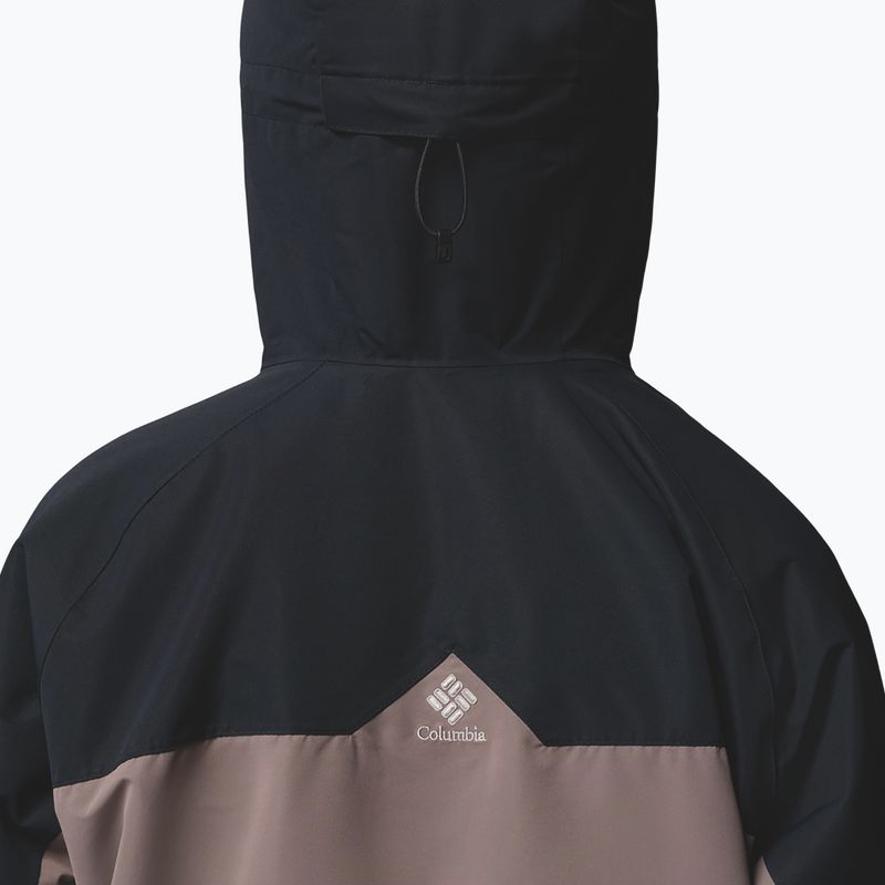 Pánská snowboardová bunda Columbia Coreshot iron/black/flint grey 8