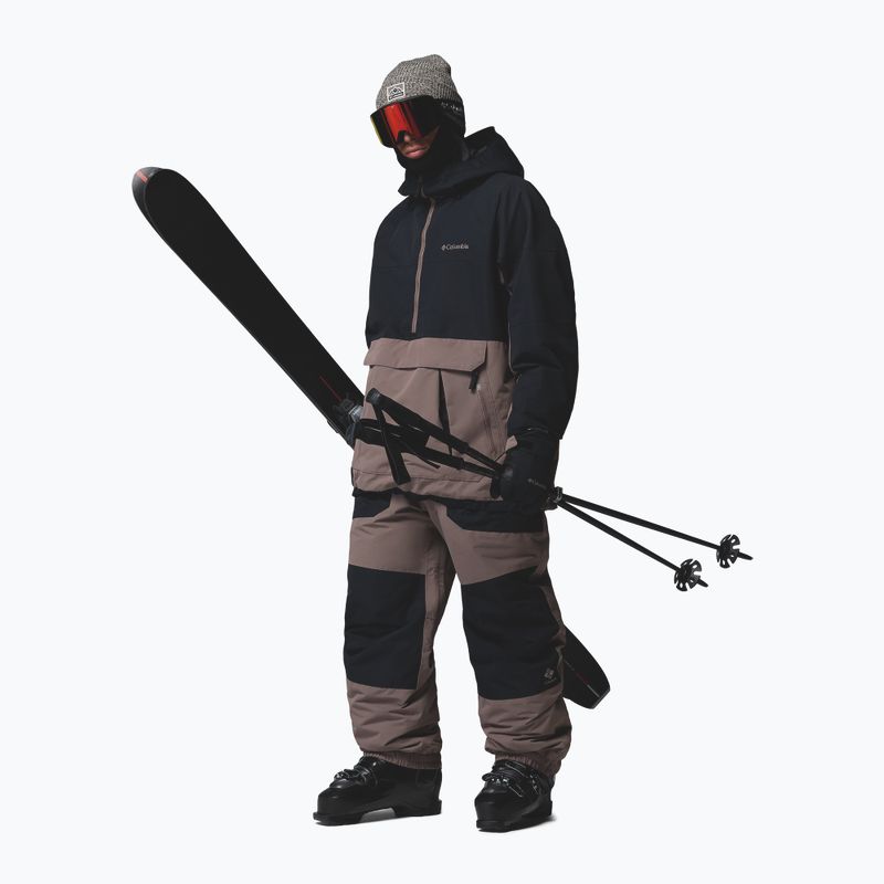 Pánské snowboardové kalhoty Columbia Coreshot iron/black 2
