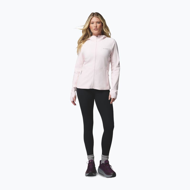 Dámská bunda Columbia Star Valley Hooded Full Zip powder pink 2