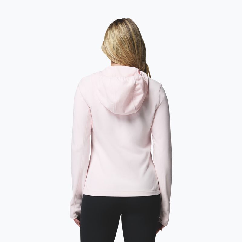 Dámská bunda Columbia Star Valley Hooded Full Zip powder pink 3