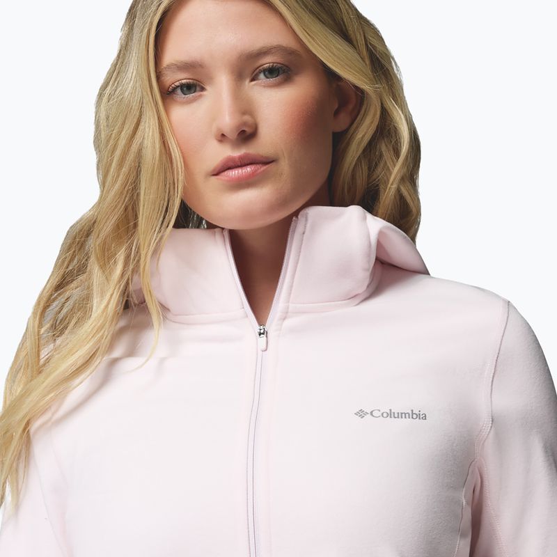 Dámská bunda Columbia Star Valley Hooded Full Zip powder pink 6