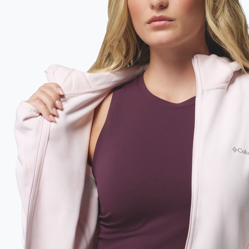 Dámská bunda Columbia Star Valley Hooded Full Zip powder pink 8