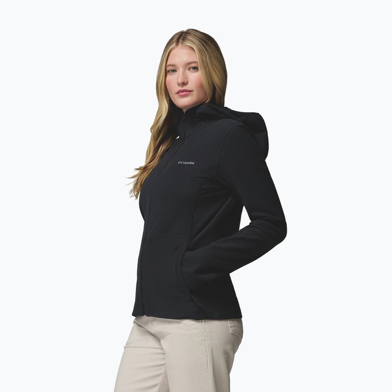 Dámská bunda Columbia Star Valley Hooded Full Zip black 5