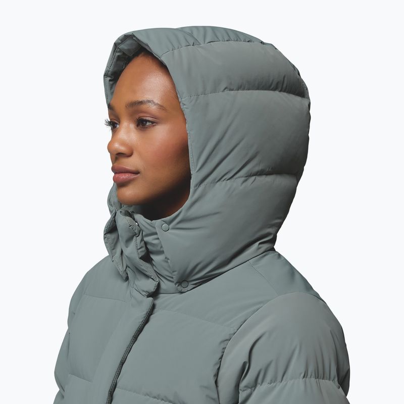 Dámská péřová bunda Columbia Amaze Puff Mid Hooded sedona sage 11