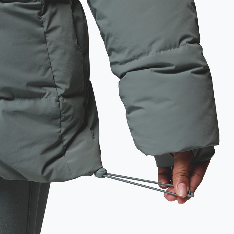 Dámská péřová bunda Columbia Amaze Puff Mid Hooded sedona sage 12