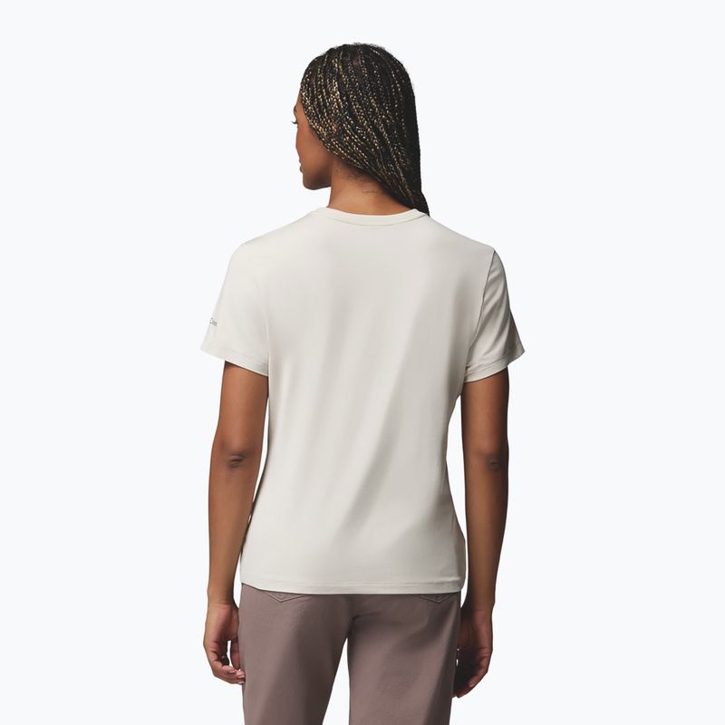 Dámské tričko Columbia Parsons Point SS Graphic Tee dark stone heather/treescape 3