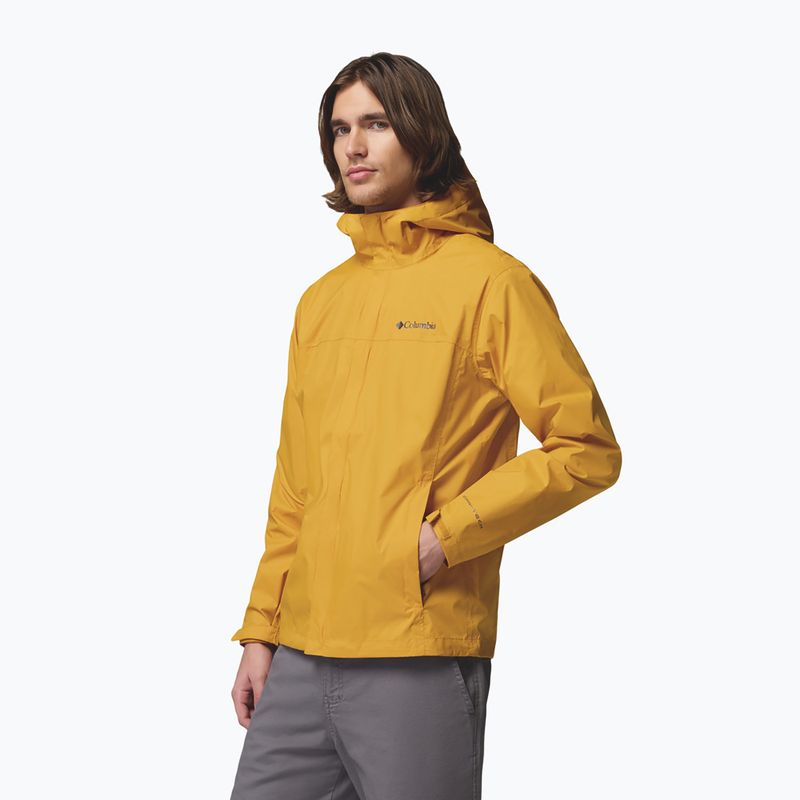 Pánská nepromokavá bunda Columbia Watertight II squash 5