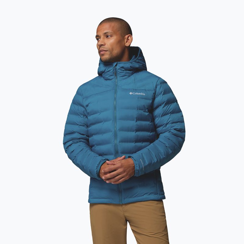 Pánská bunda Columbia Terwiliger Trail Heat Seal Hooded phoenix blue 5