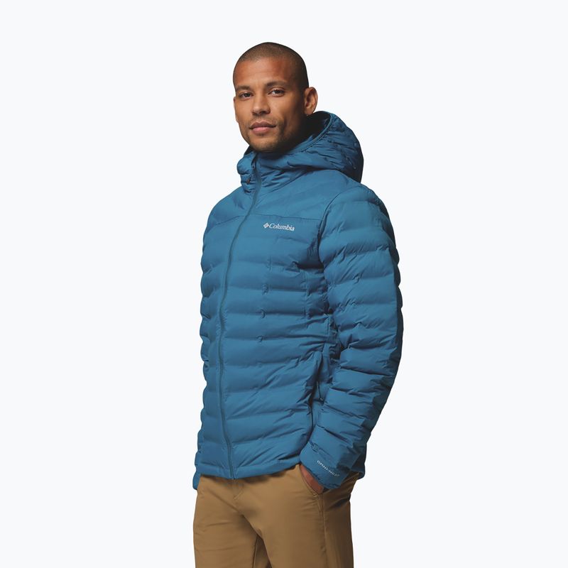 Pánská bunda Columbia Terwiliger Trail Heat Seal Hooded phoenix blue 6