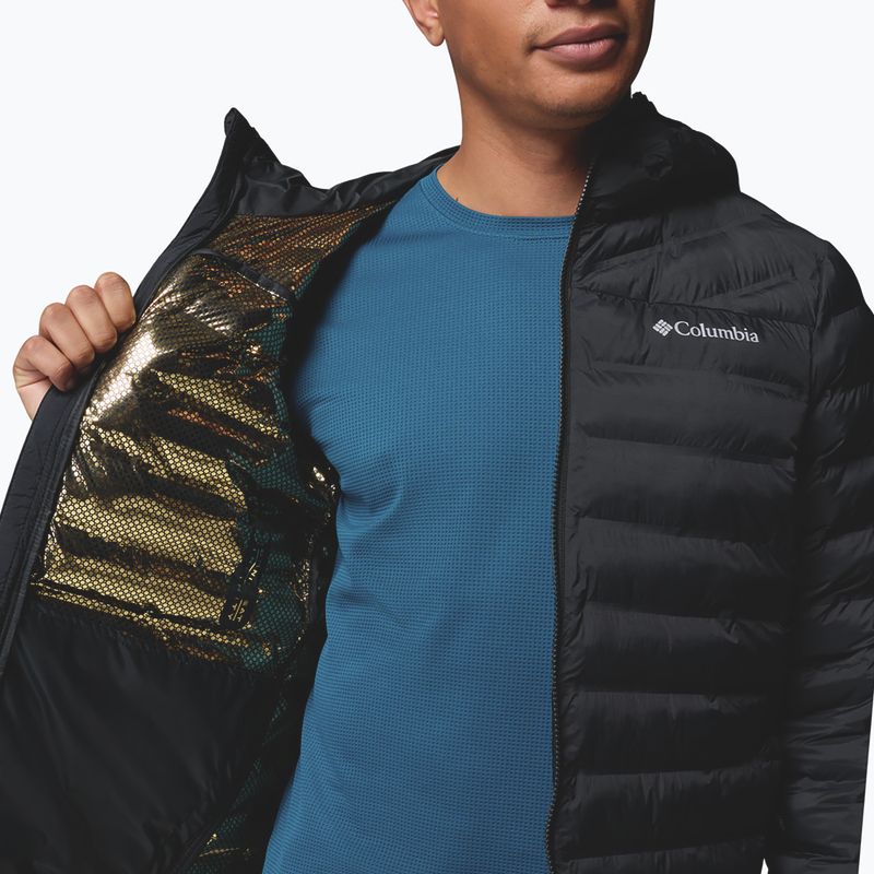 Pánská bunda Columbia Terwiliger Trail Heat Seal Hooded black 8