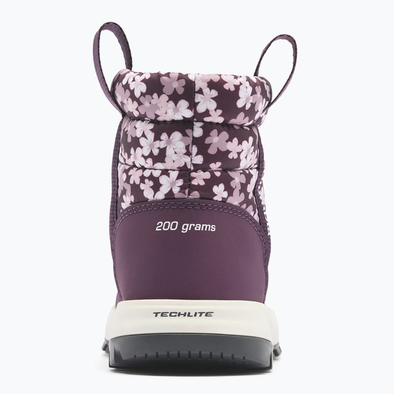 Dětské sněhule Columbia Youth Snowtrot Mid Dusty Purple/Dusty Purple Posies 2