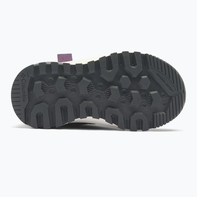 Dětské sněhule Columbia Youth Snowtrot Mid Dusty Purple/Dusty Purple Posies 5