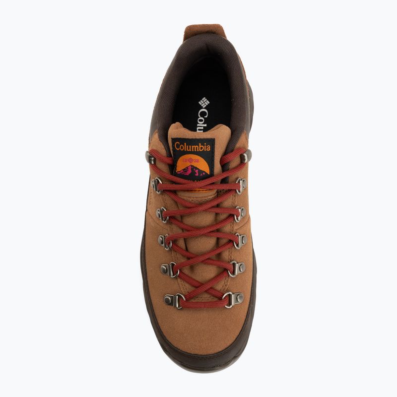 Pánské trekové boty Columbia Newton Alpine Low grizzly bear/red oxide 5