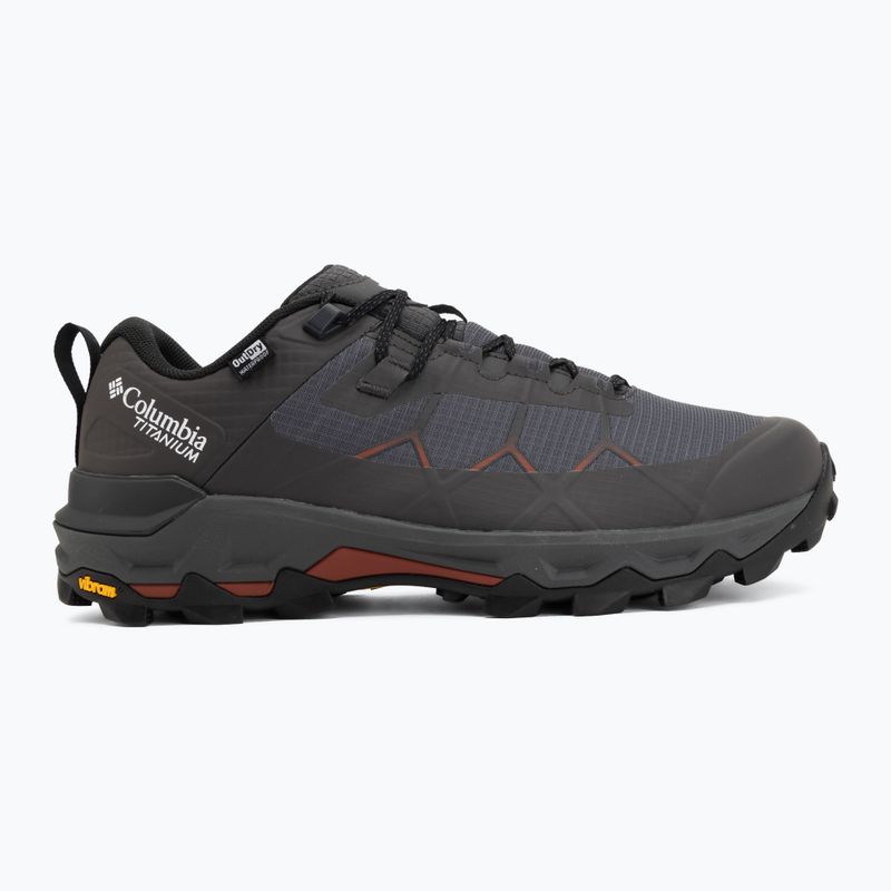 Pánské turistické boty Columbia Peakfreak Titanum Outdry dark grey/red oxide 2