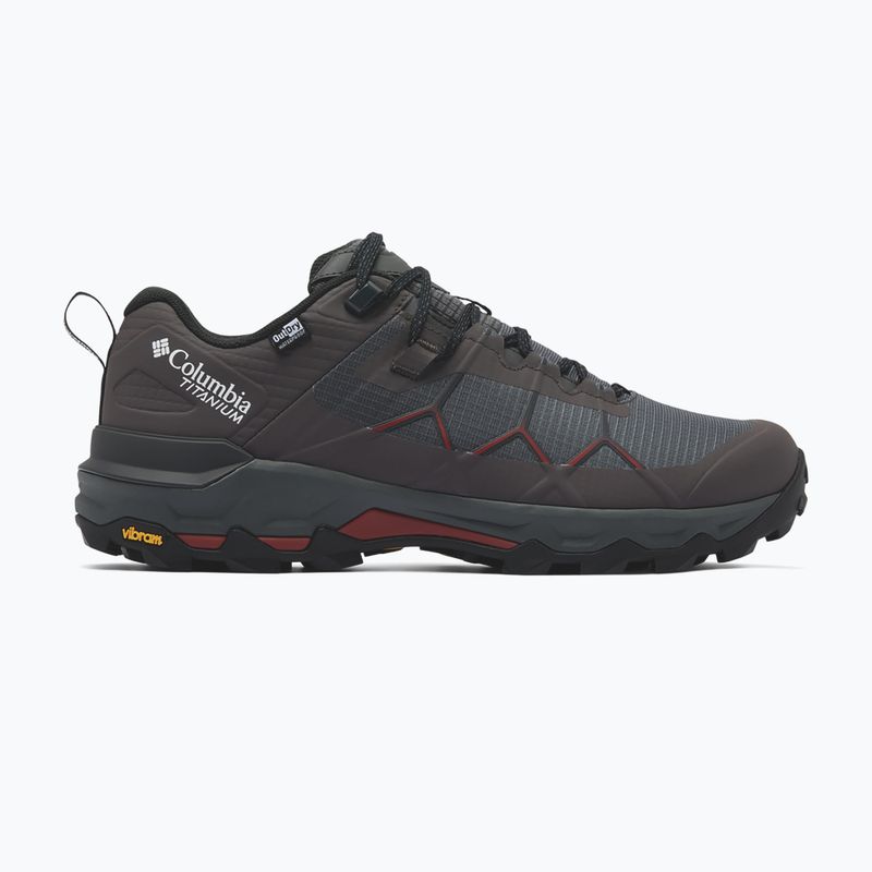 Pánské turistické boty Columbia Peakfreak Titanum Outdry dark grey/red oxide