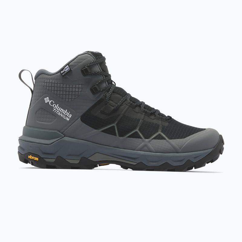 Dámské trekové boty Columbia Peakfreak Titanum Outdry Mid black/sedona sage