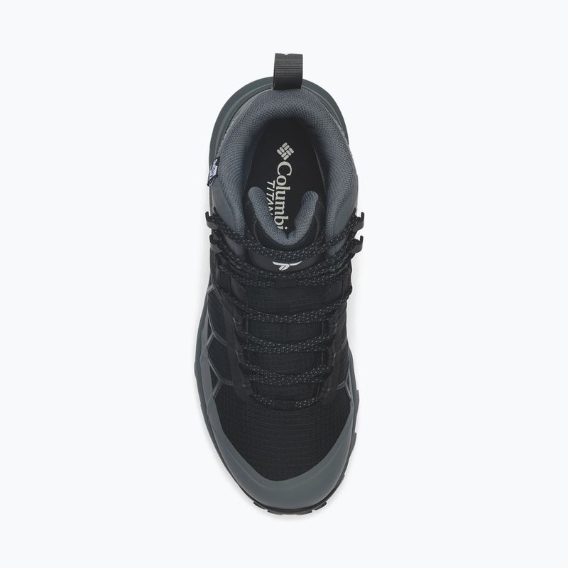 Dámské trekové boty Columbia Peakfreak Titanum Outdry Mid black/sedona sage 4