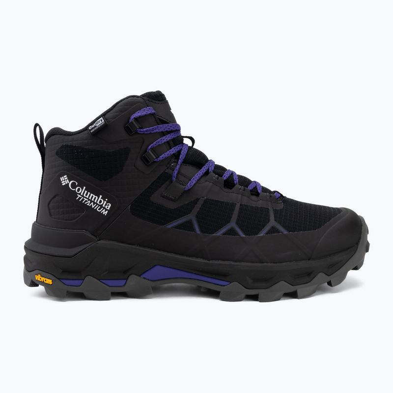 Dámské trekové boty Columbia Peakfreak Titanum Outdry Mid black/purple quartz 2