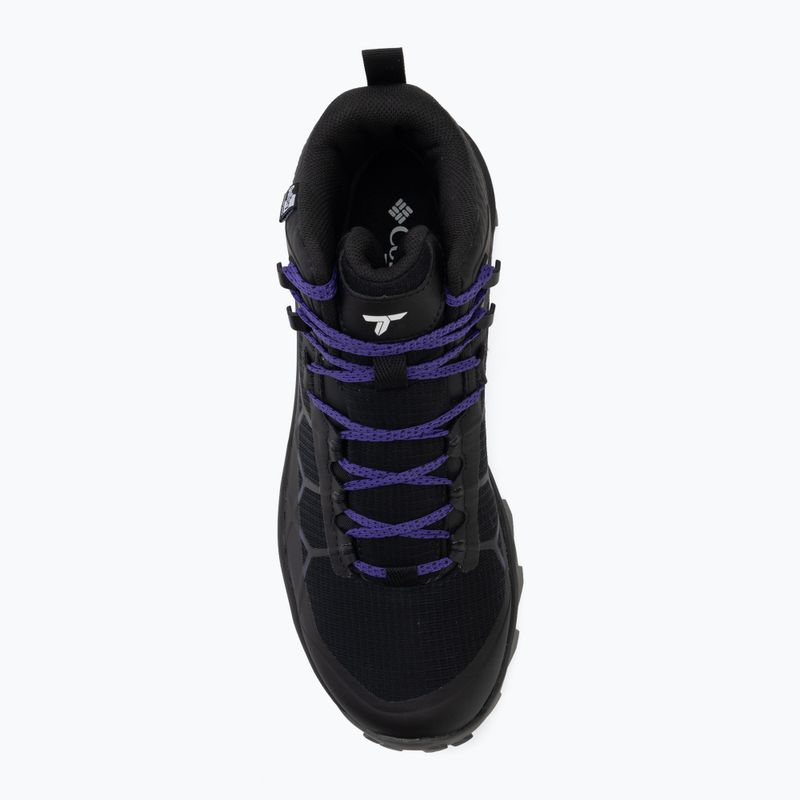 Dámské trekové boty Columbia Peakfreak Titanum Outdry Mid black/purple quartz 5