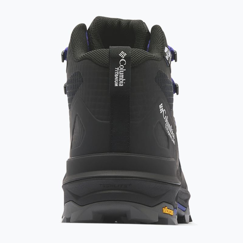 Dámské trekové boty Columbia Peakfreak Titanum Outdry Mid black/purple quartz 3