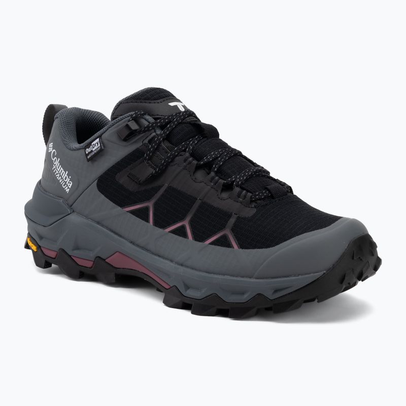 Dámské trekové boty Columbia Peakfreak Titanum Outdry black/antique auve