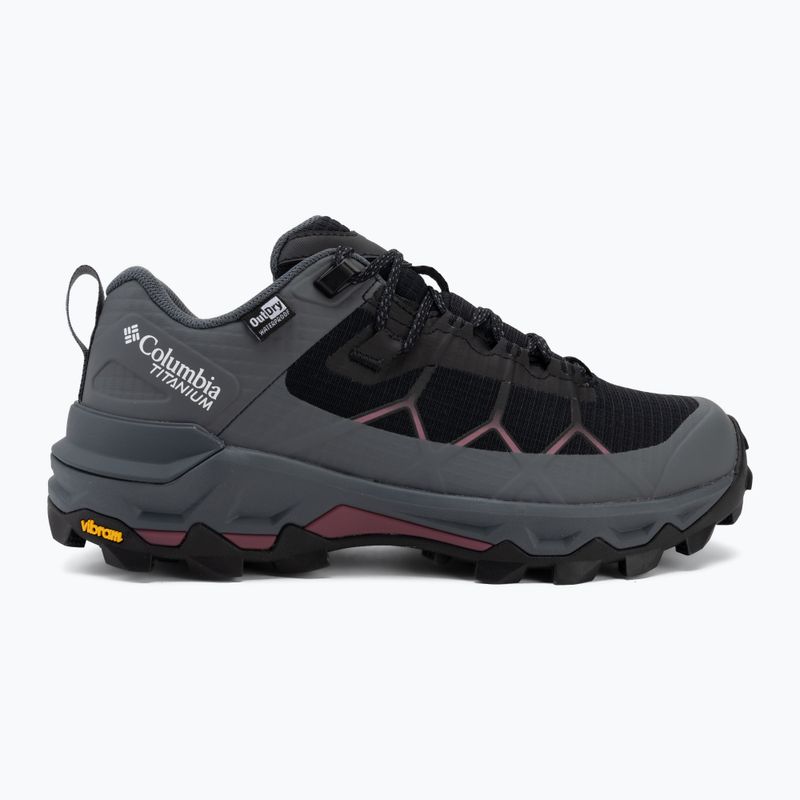 Dámské trekové boty Columbia Peakfreak Titanum Outdry black/antique auve 2
