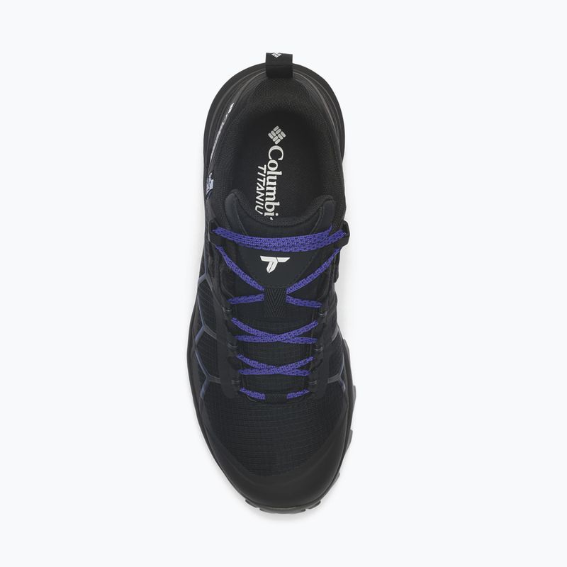 Dámské trekové boty Columbia Peakfreak Titanum Outdry black/purple quartz 4