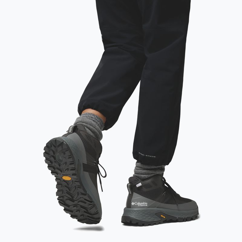 Dámské trekové boty Columbia Tellurix Titanum Outdry Mid dark grey/ti grey steel 6