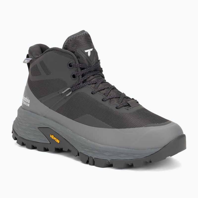 Dámské trekové boty Columbia Tellurix Titanum Outdry Mid dark grey/ti grey steel